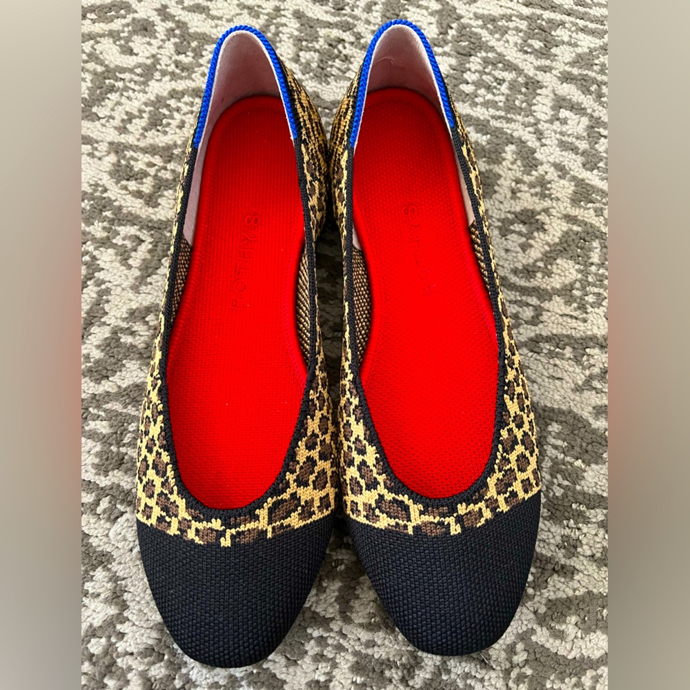 Rothy’s The Square Little Cheetah 6.5